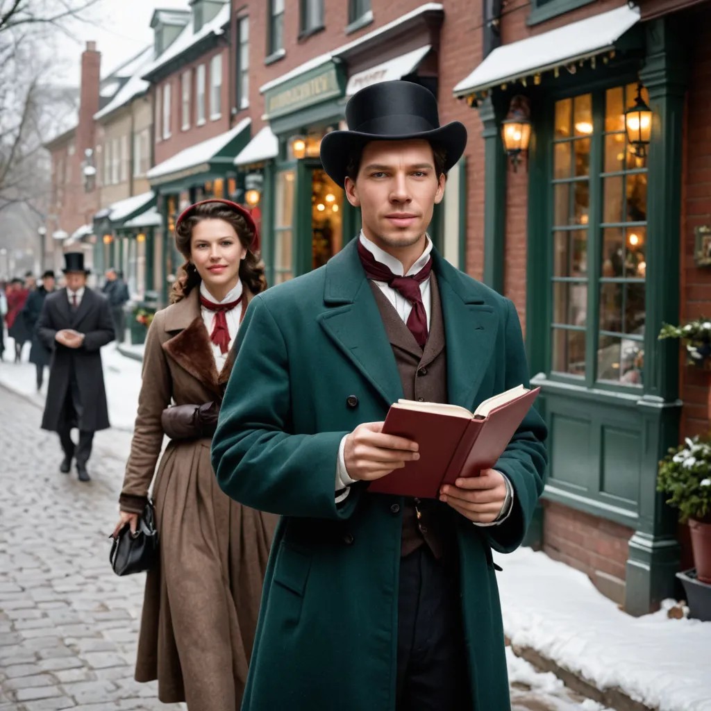 Dickens Carolers Photo Style