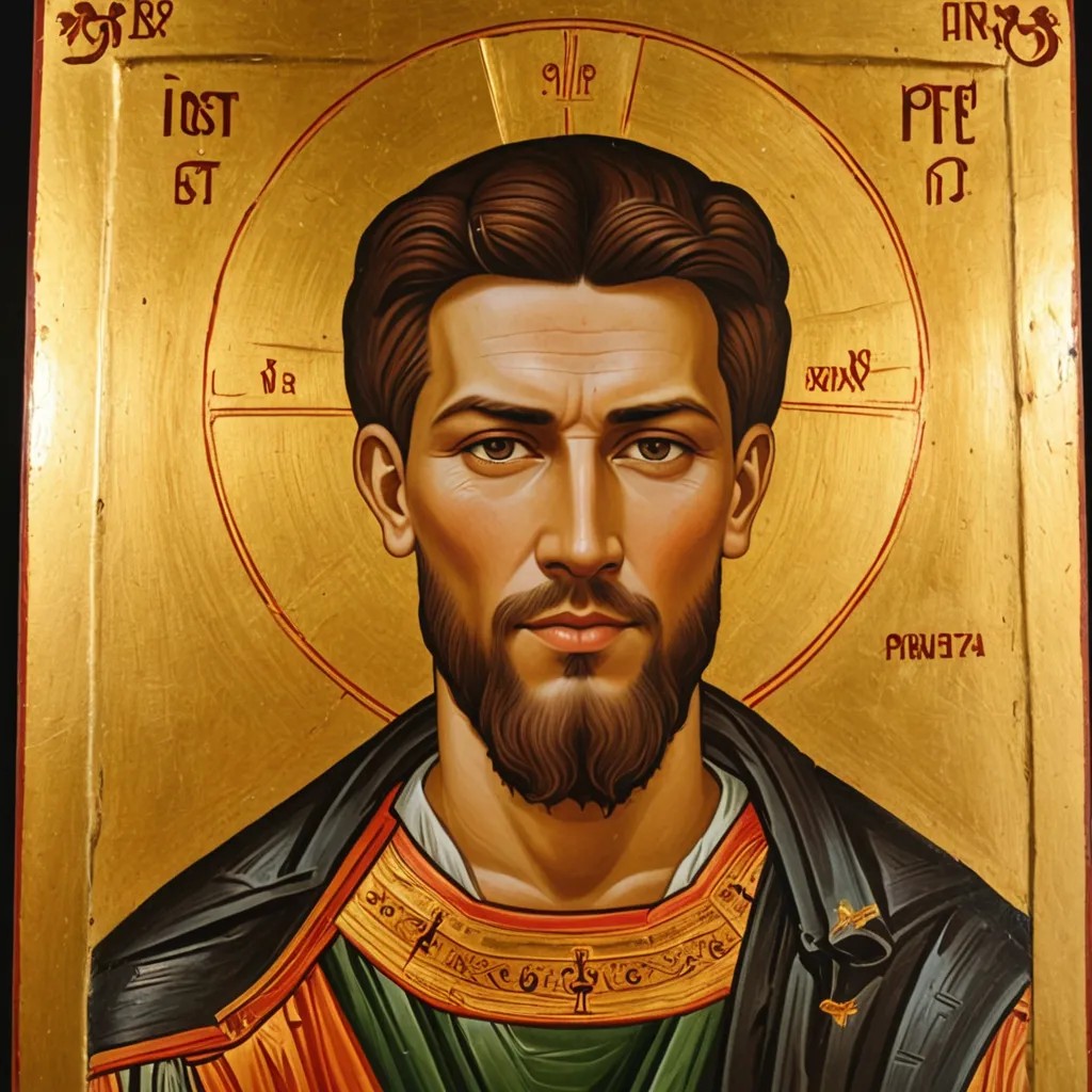 Orthodox Byzantine Icon Photo Style