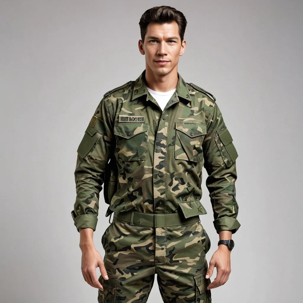 Philippine Military Camouflage Whole Body Photo Style