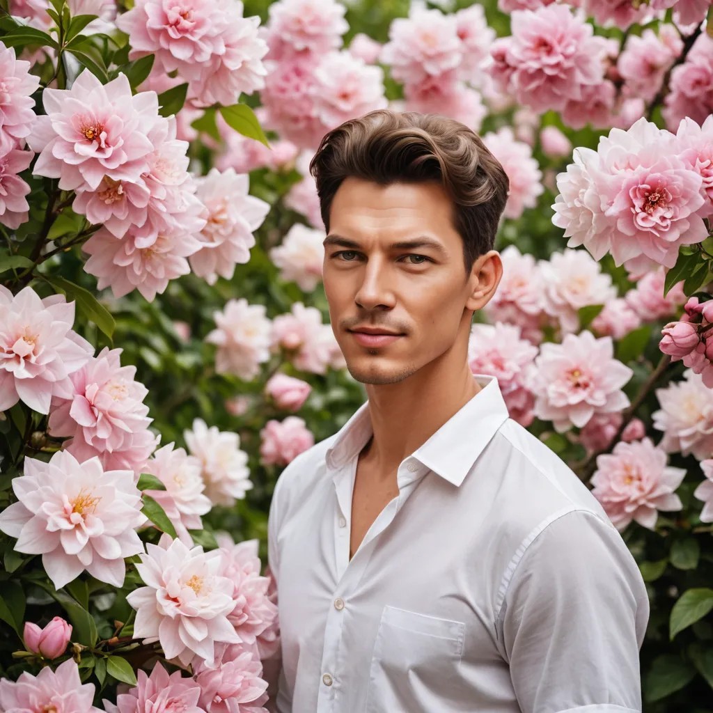 The Fragrant Flower Blooms with Dignity Photo Style