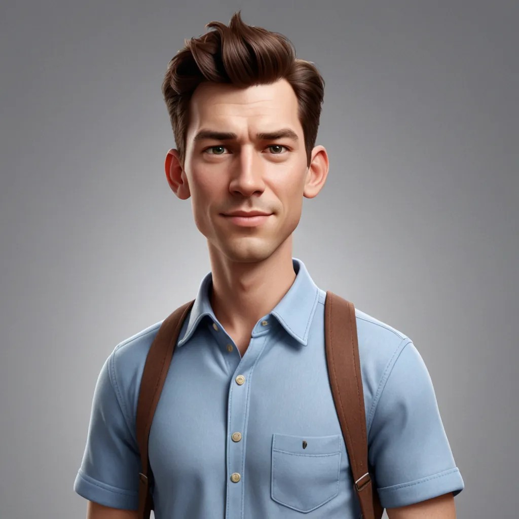 3D Detailed Pixar Semi-Realistic Image Photo Style