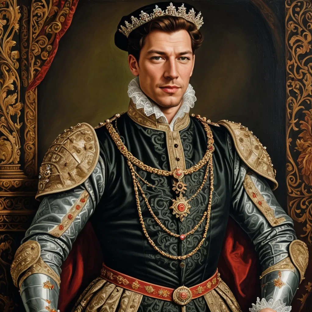 Beautiful Painting for Henry the Eighth of Anna of Cleves Photo Style