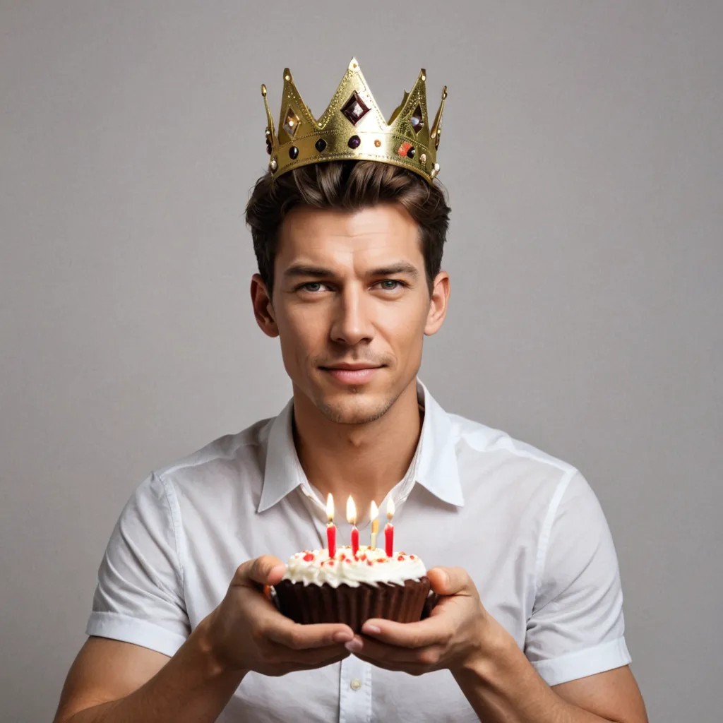 Birthday Crown Photo Style