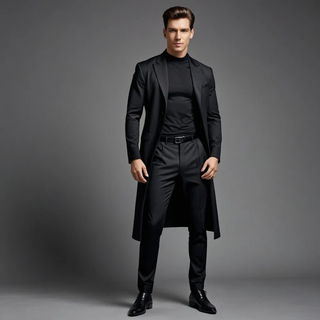 Black Attire Photo Style