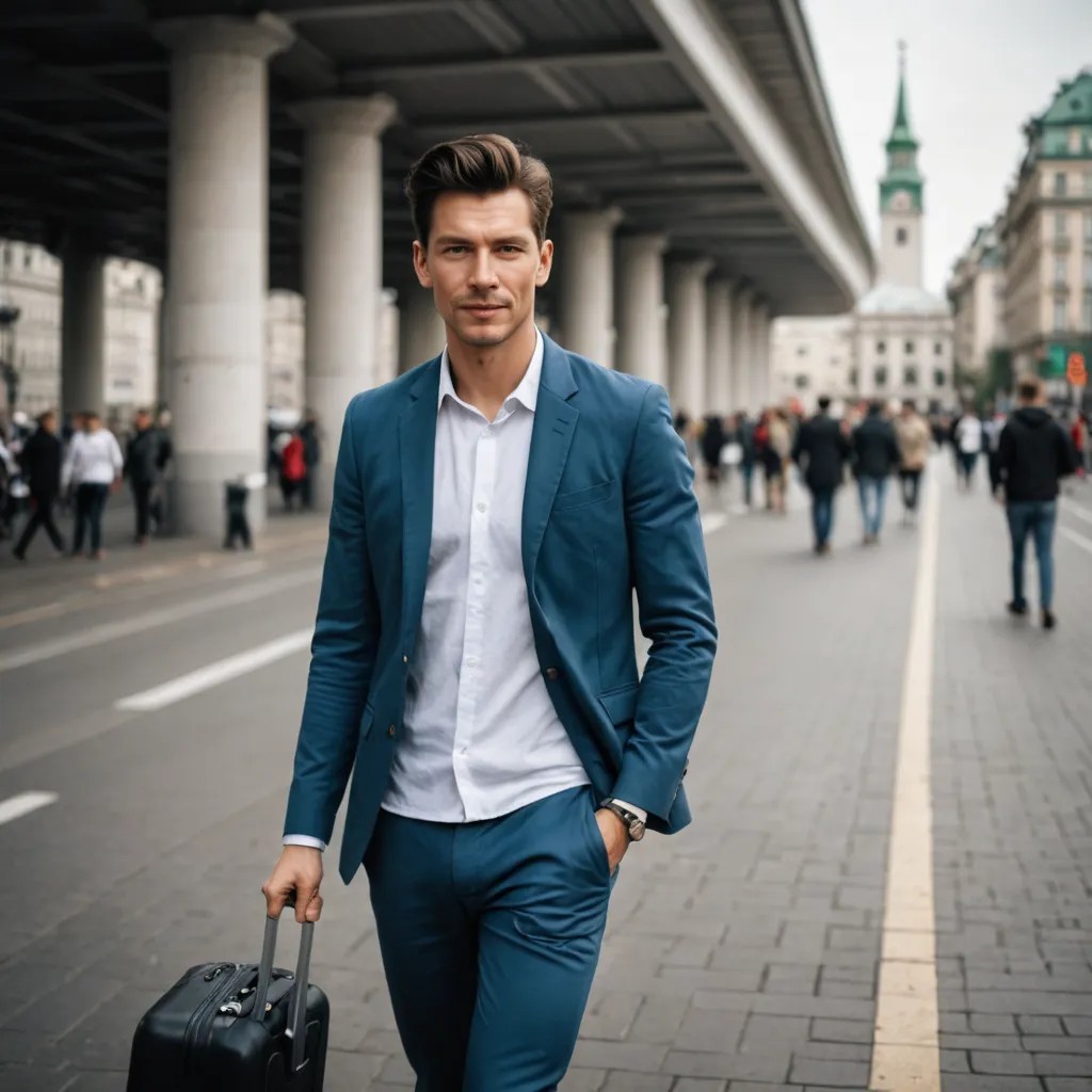 Деловой на паспорт Photo Style