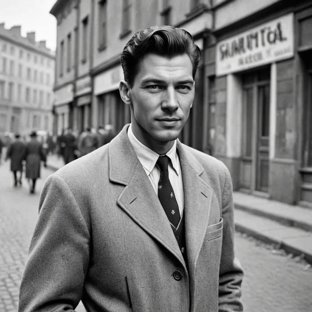 Новогодняя советская открытка в стиле 1950-х годов Photo Style