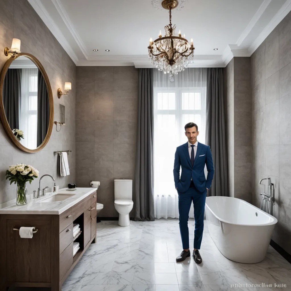 Разместить фото предмета в интерьере барокко Photo Style