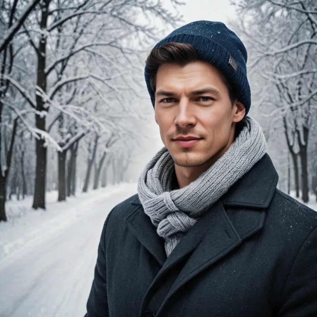 Фото в советском стиле зимой в зимней одежде Photo Style