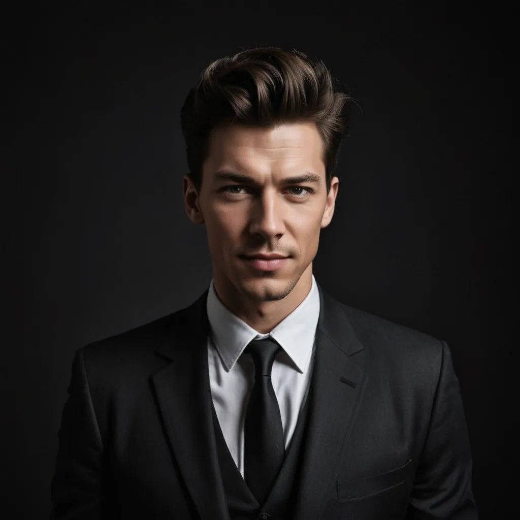 Черный фон Photo Style