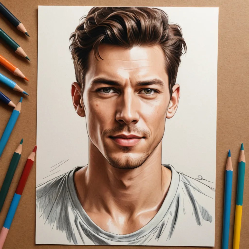 Converted Drawing with Color image