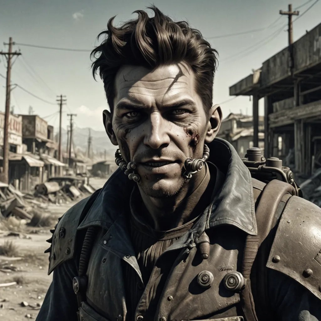 Fallout Ghoul Photo Style