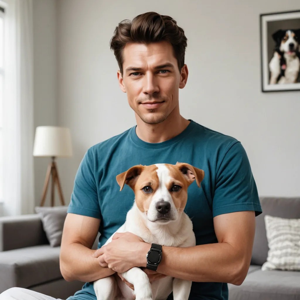 Holding a Pet Photo Style