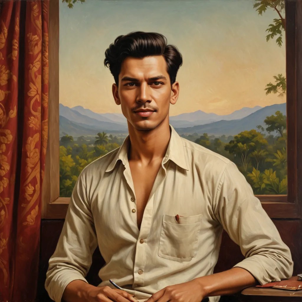 Rajs Ravi Varma Painting Photo Style