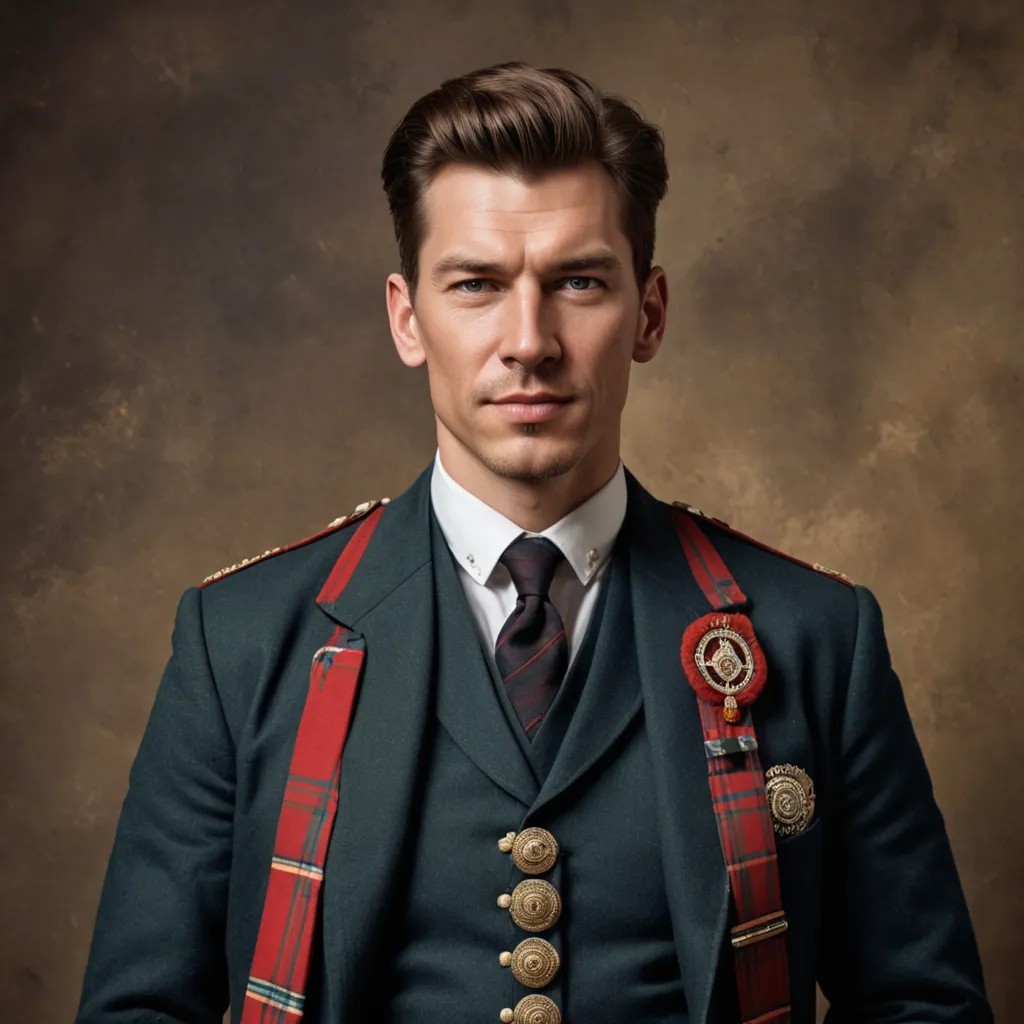 Scottish Clan Chief Photo Style