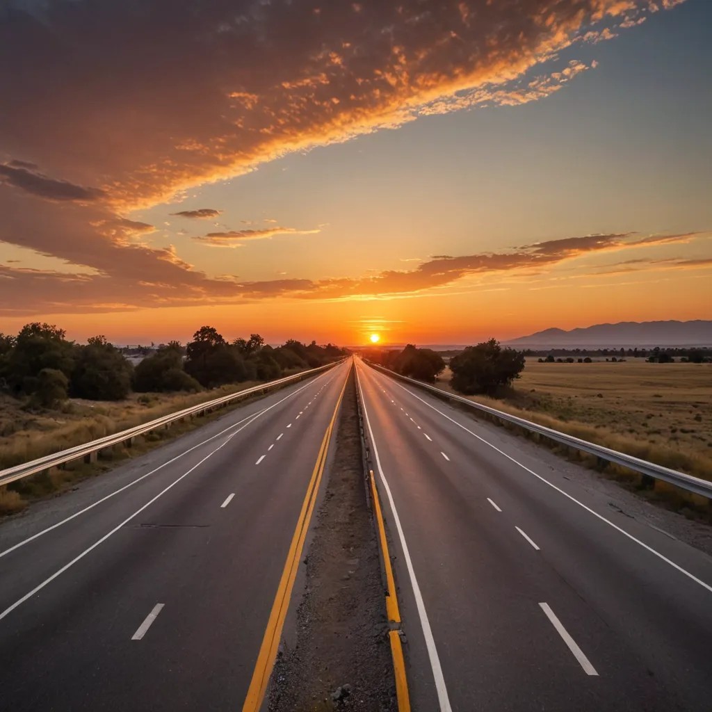 With Additional Sunset Highway Photo Style