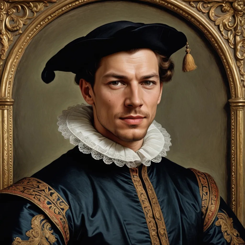 16th Century Art but in Full Colour Photo Style