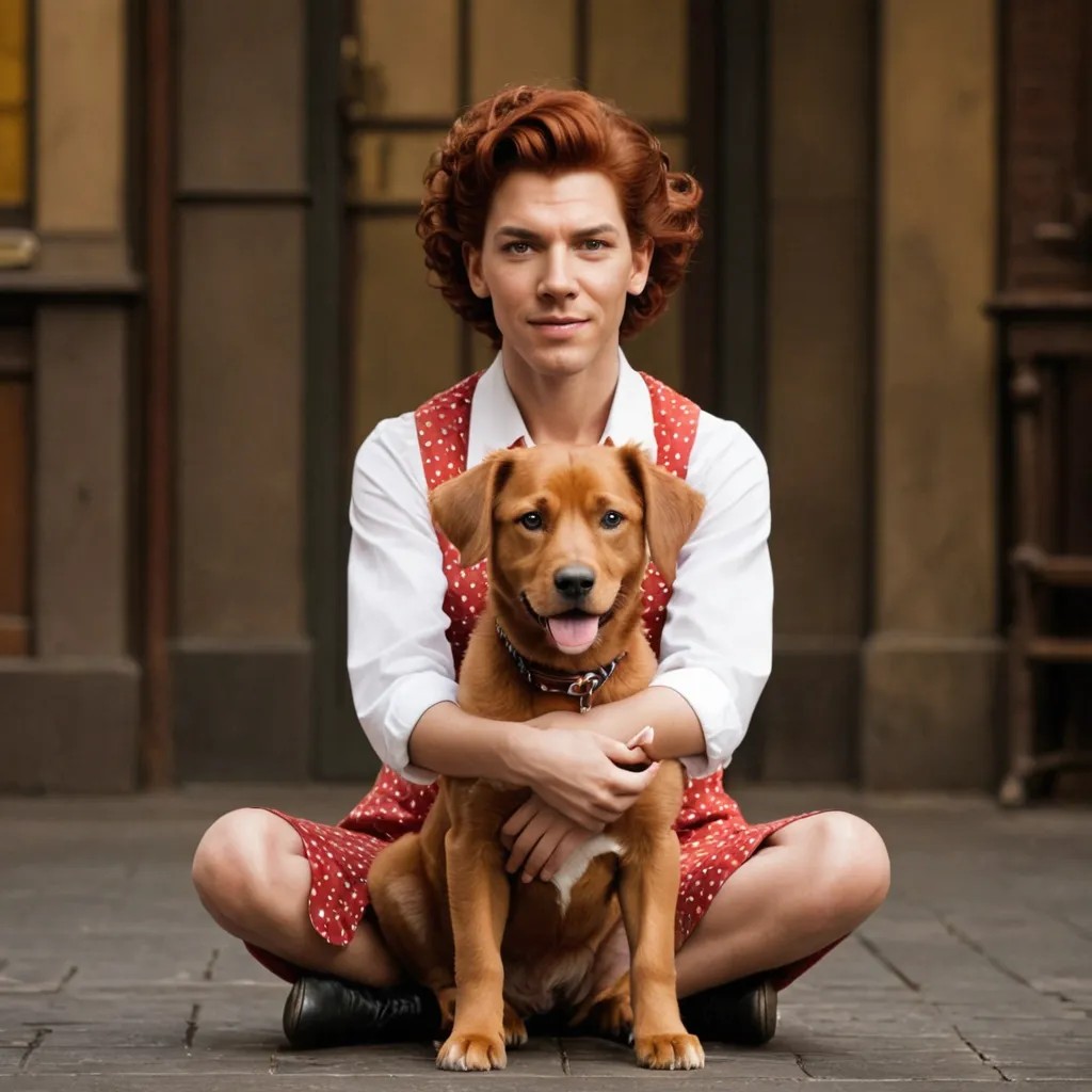 Annie from the Musical Annie Photo Style