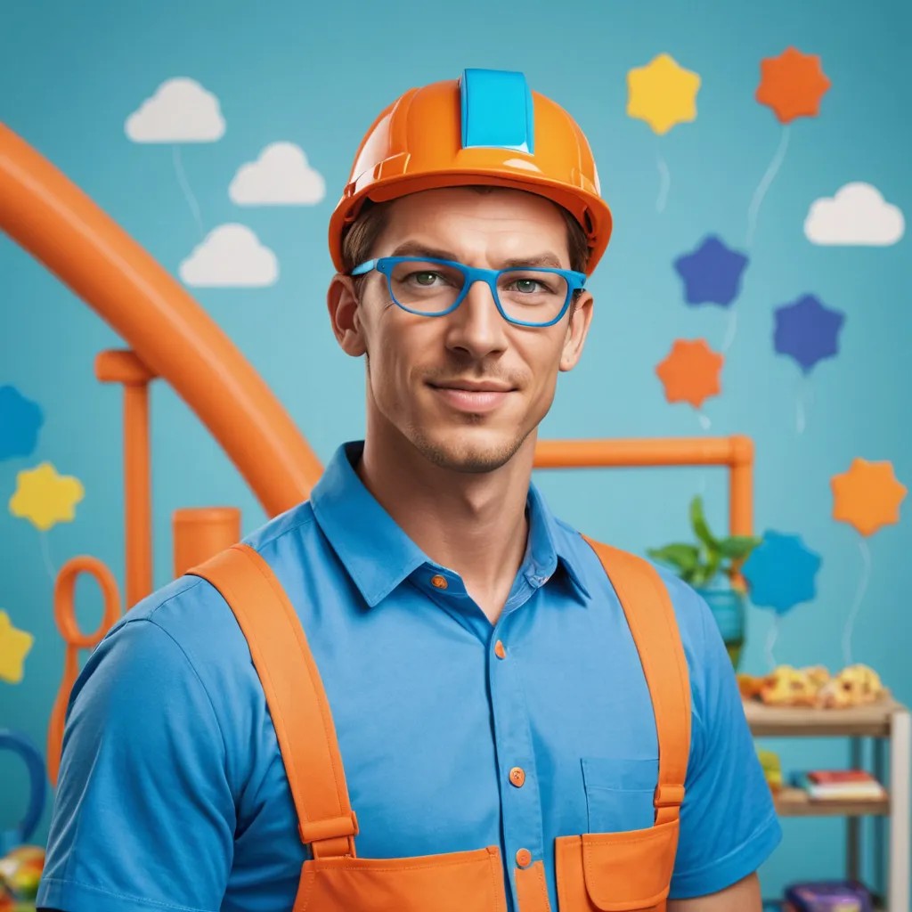 Blippi Photo Style