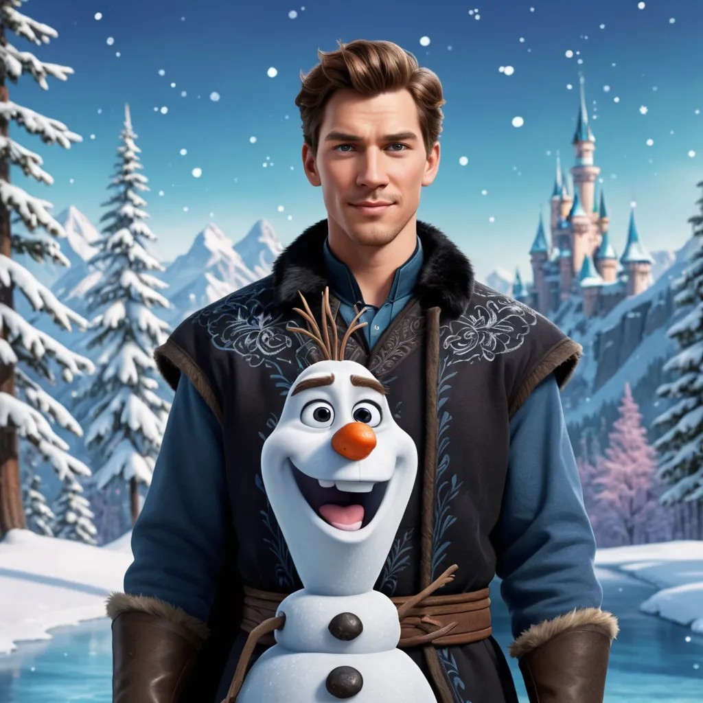 Disney Cartoon Frozen Photo Style