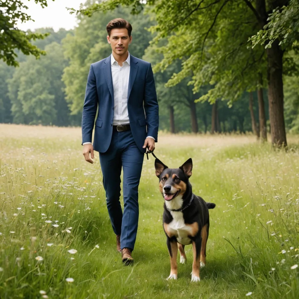 Dog, Meadows Photo Style