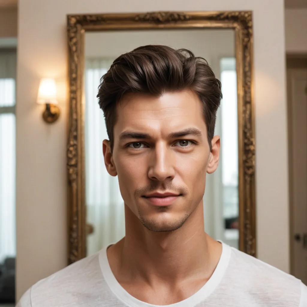 Mirror Face to Complete the Photo Photo Style