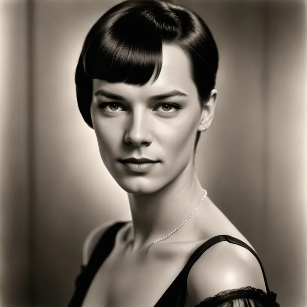 Photo-Realistic Louise Brooks Photo Style