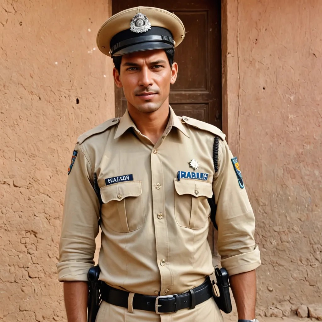 Rajasthan Police Service Photo Style