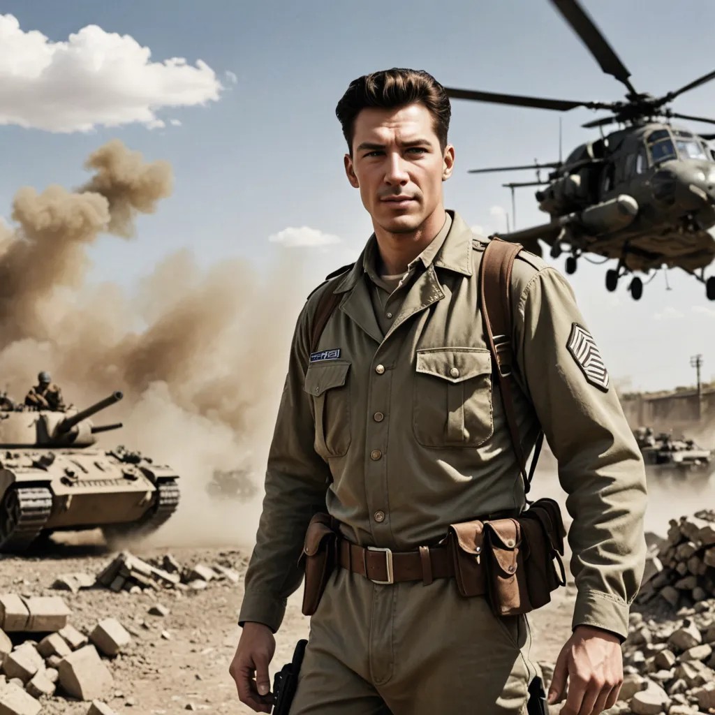 War Comics Photo Style