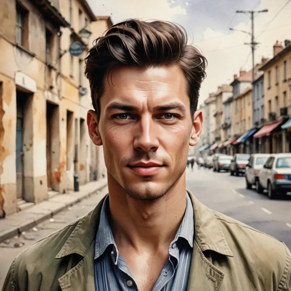 Watercolour but Similar to the Original Photo Photo Style