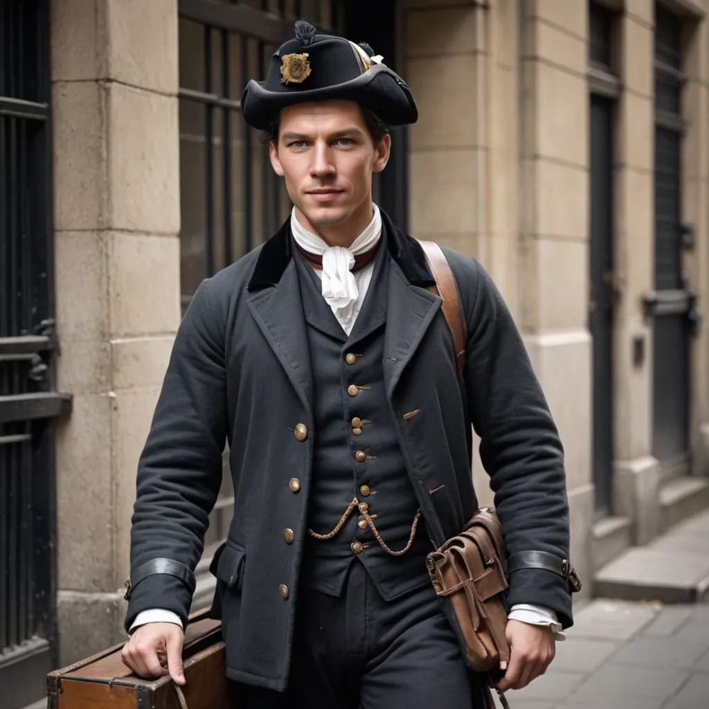 1700s London Street Porter Photo Style