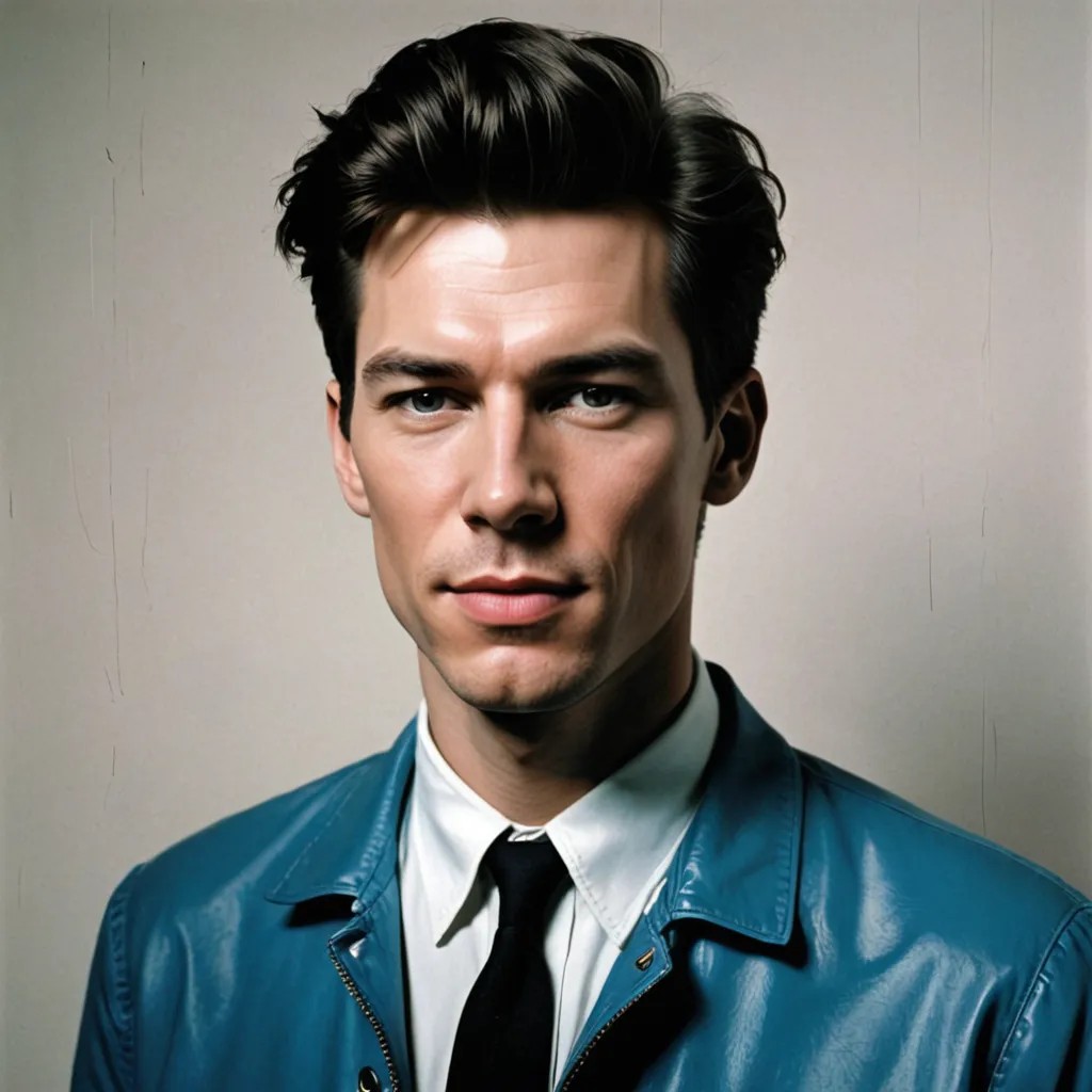 Andy Warhol Painting Photo Style