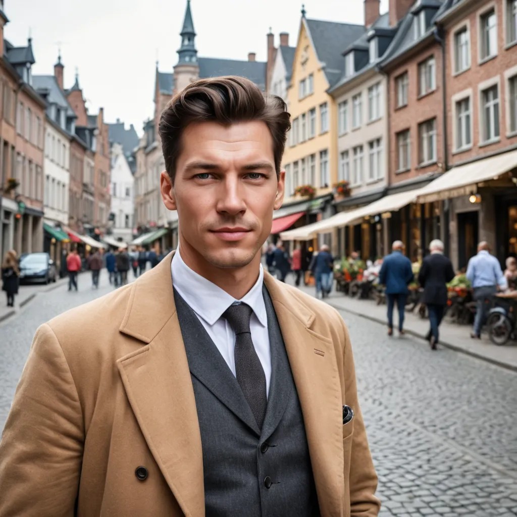 Belgian European Town Photo Style