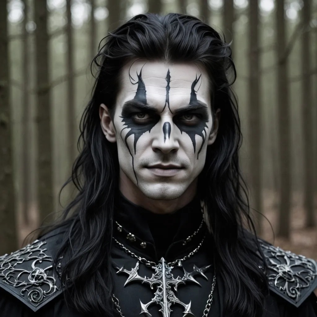 Black Metal Photo Style