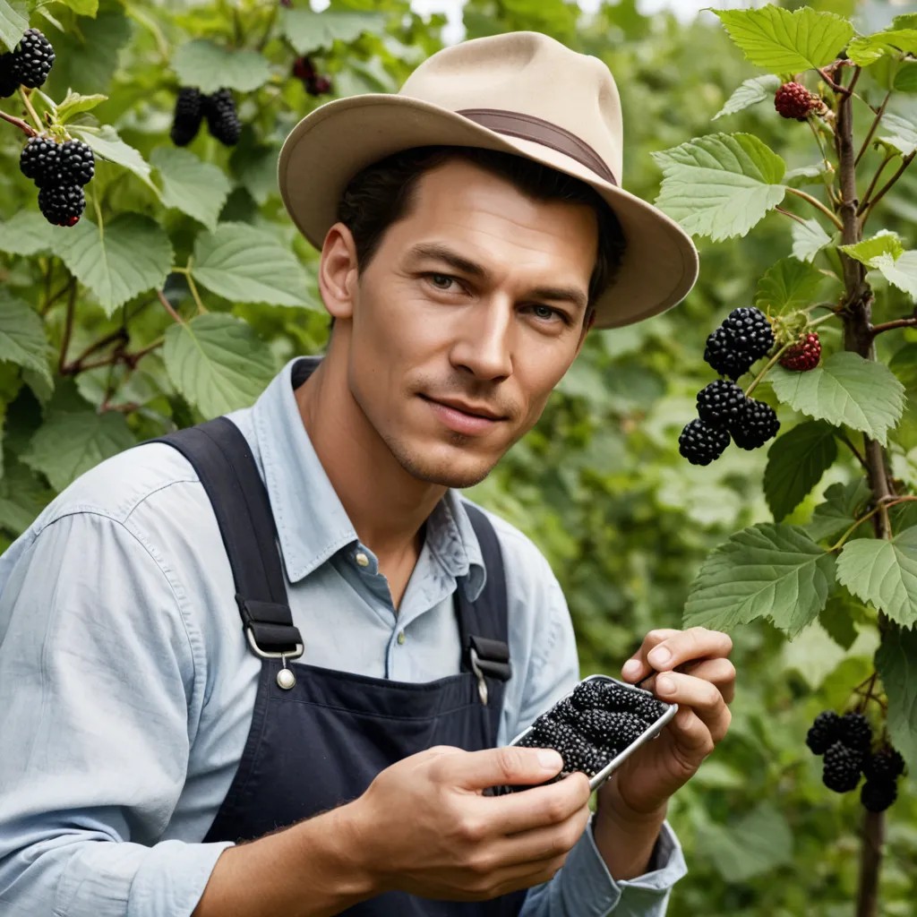 Blackberry Picker Photo Style