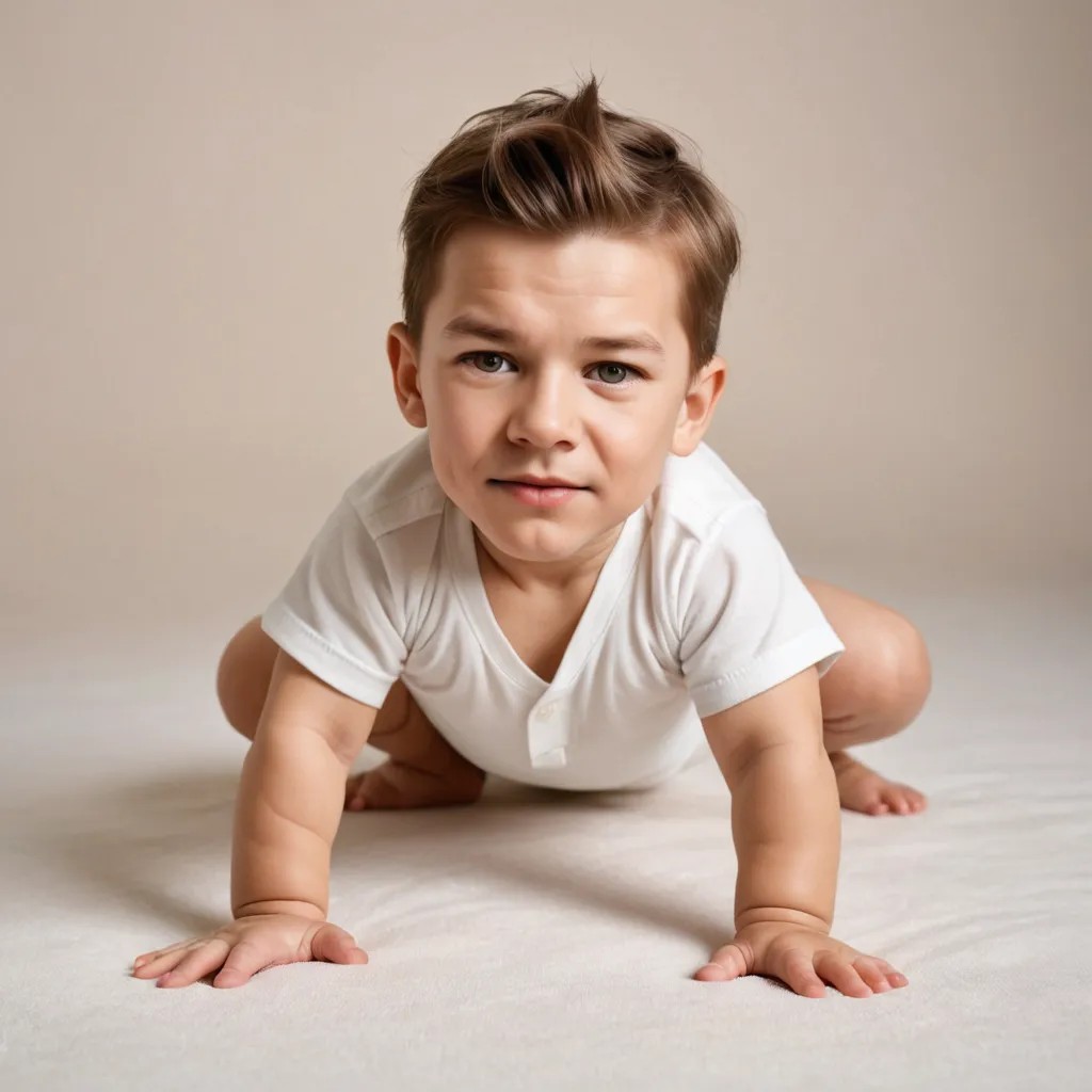 Crawling Baby Photo Style