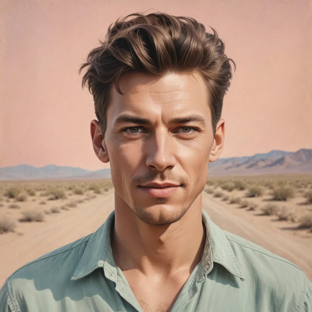 Dry Pastel Photo Style