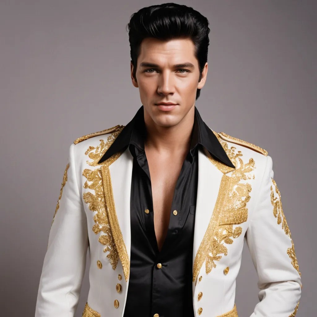 Elvis Impersonator Photo Style