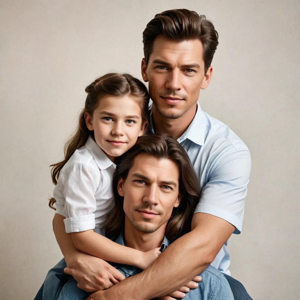 Father and Daughter Photo Style