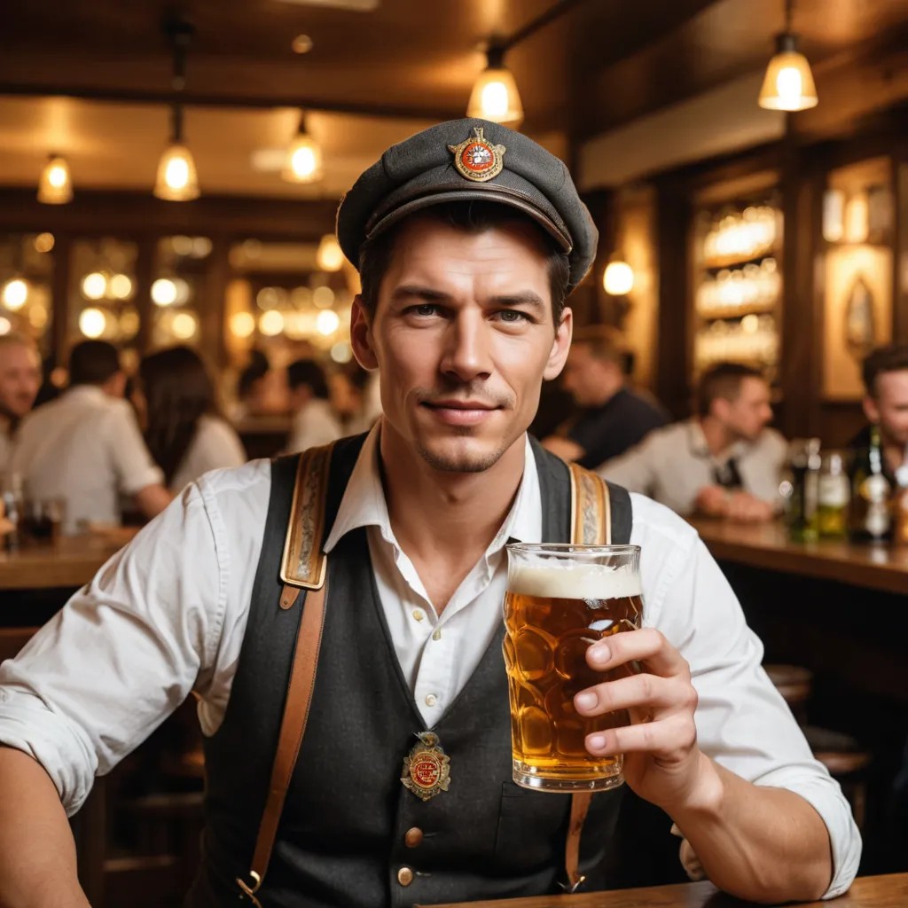 German Beer Drinkers Photo Style