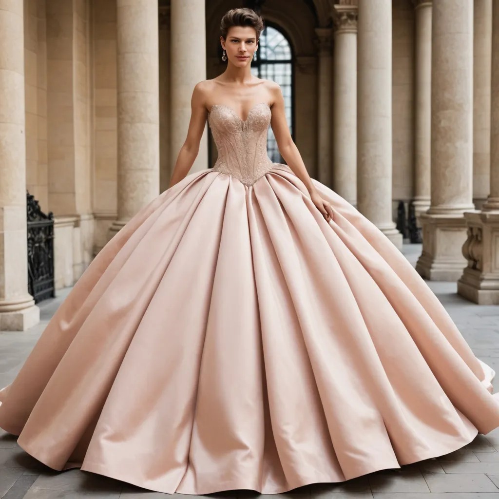 Huge Ball Gown Dress Photo Style