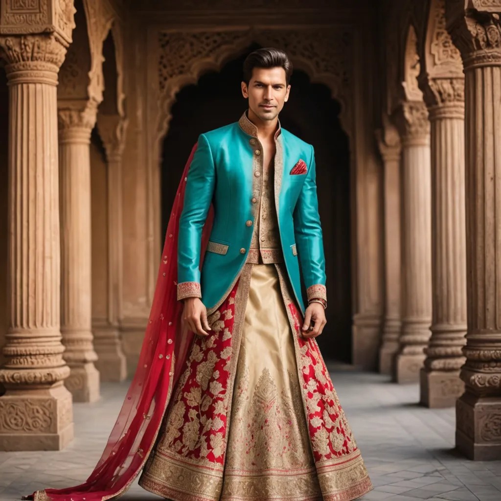 Indian Lehenga Photo Style