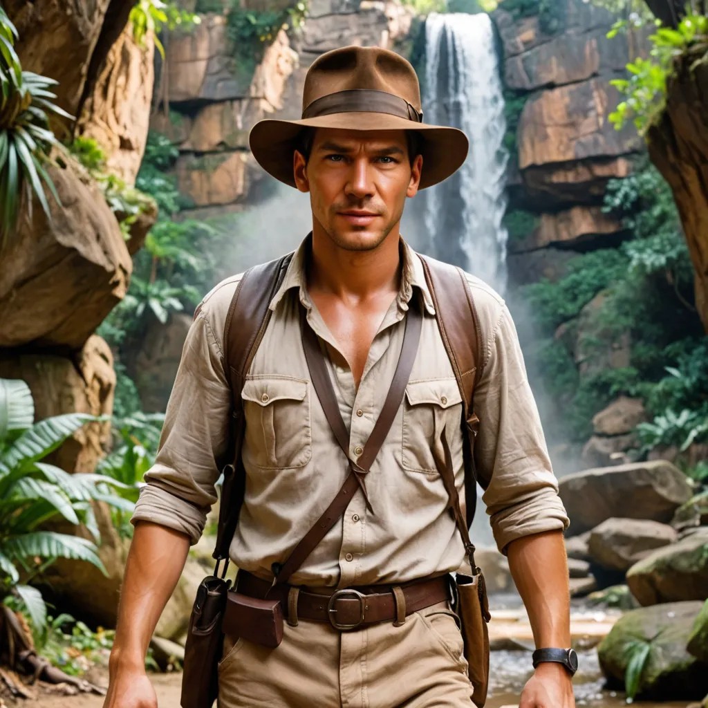 Indiana Jones Adventure Photo Style