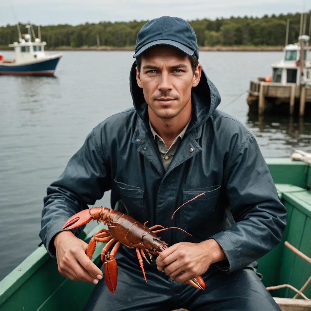 Lobster Fisherman Photo Style