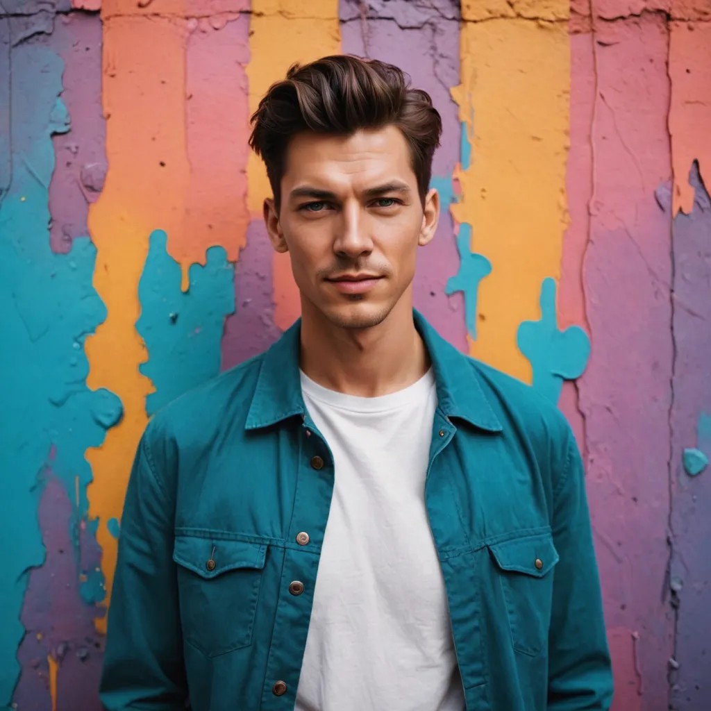 Make Background Aesthetic and Image Colorful Photo Style