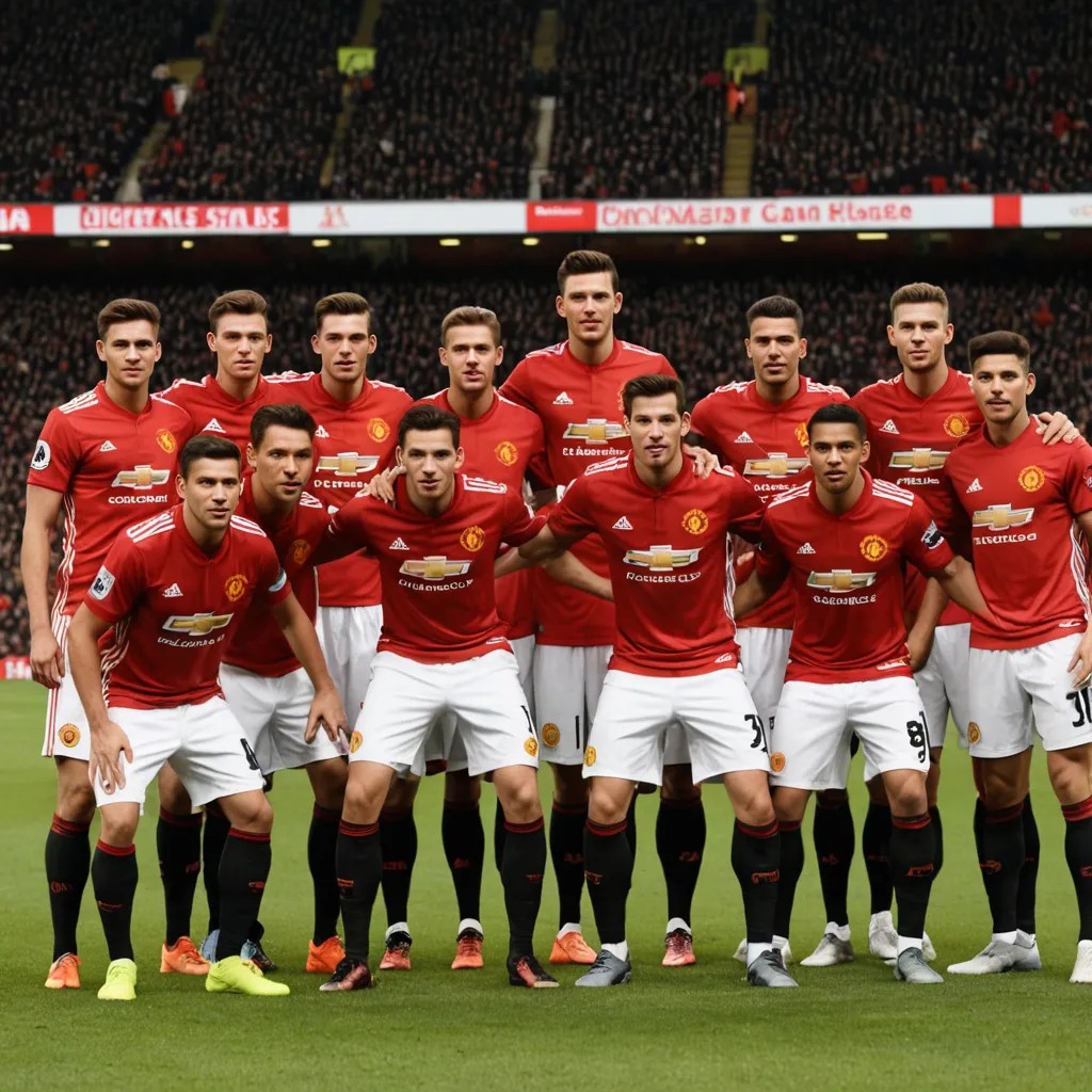 Manchester United Player Photo Style