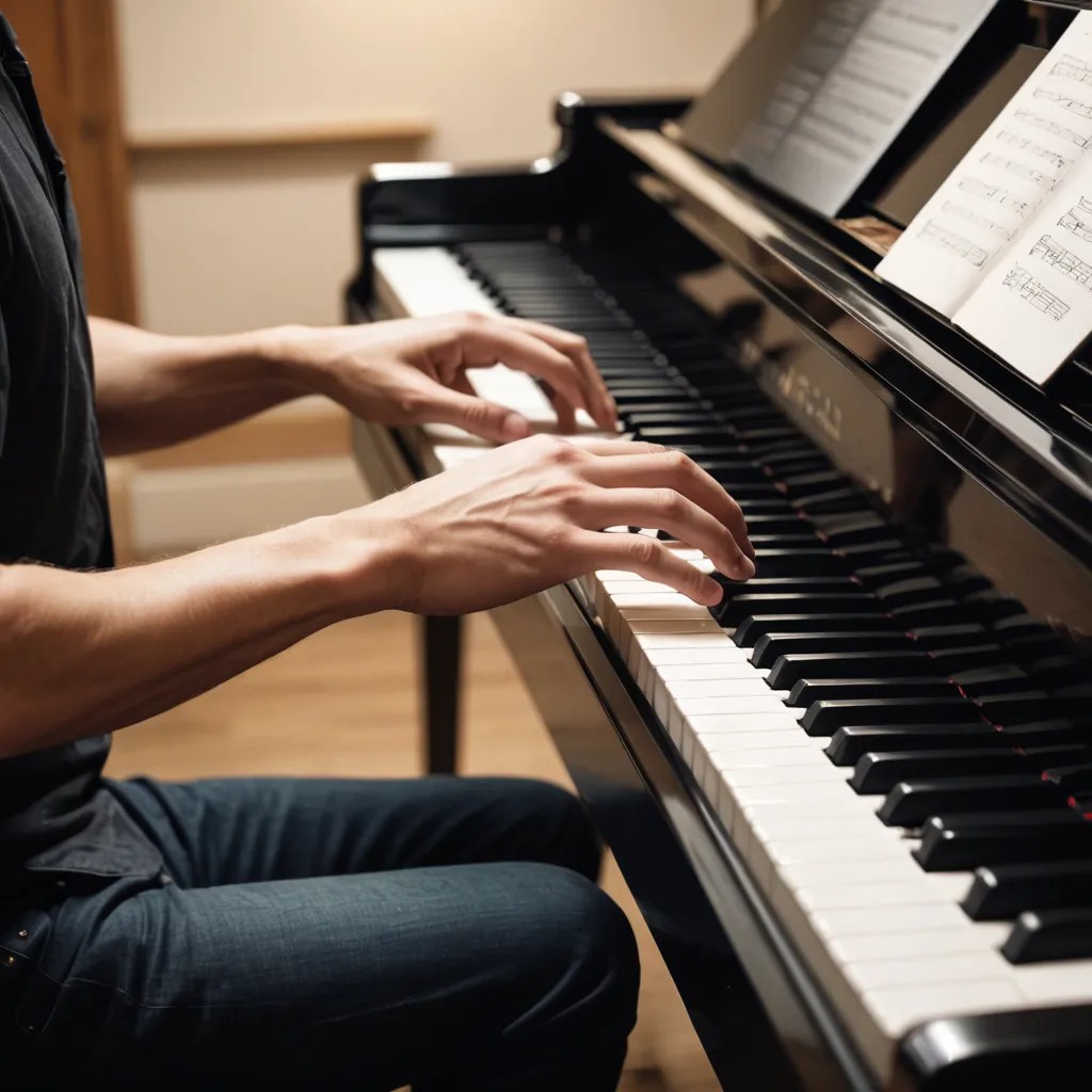 Converted Me Playing Piano Keyboard image