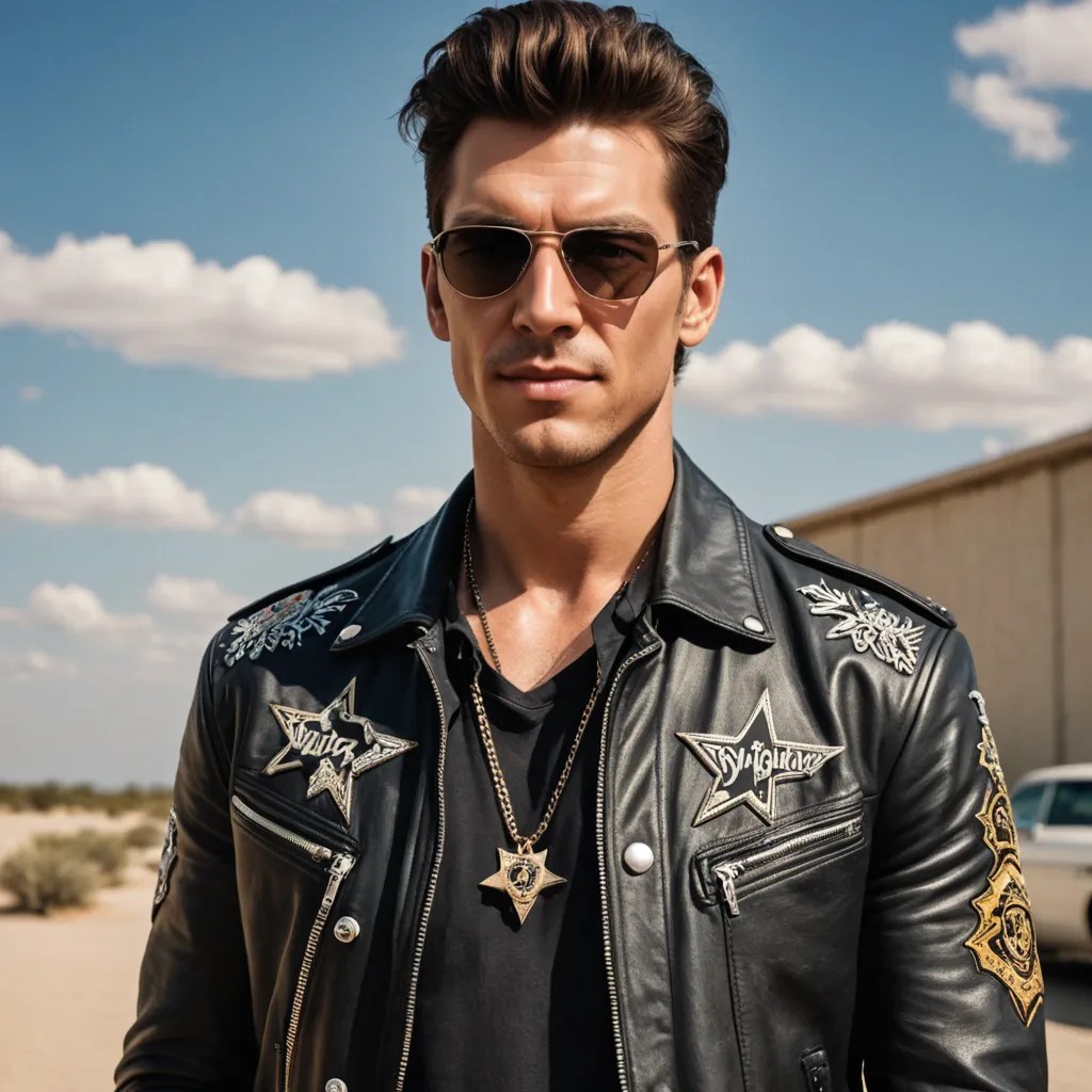 Rockstar with Sunglasses Photo Style