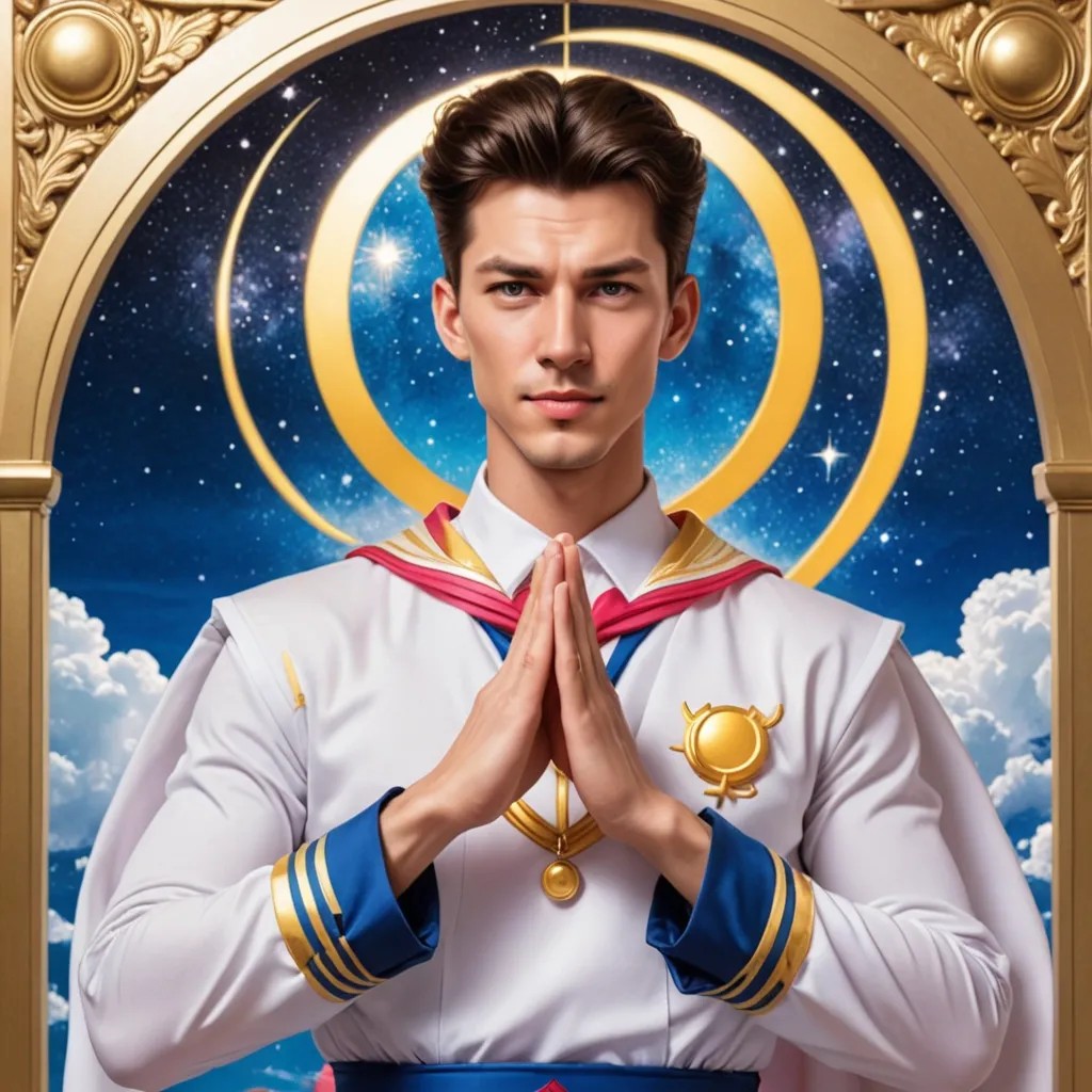 Converted Sailor Moon Prays to God image