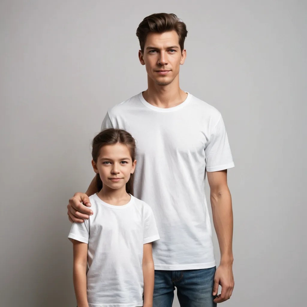 Standing With Younger Sister Photo Style