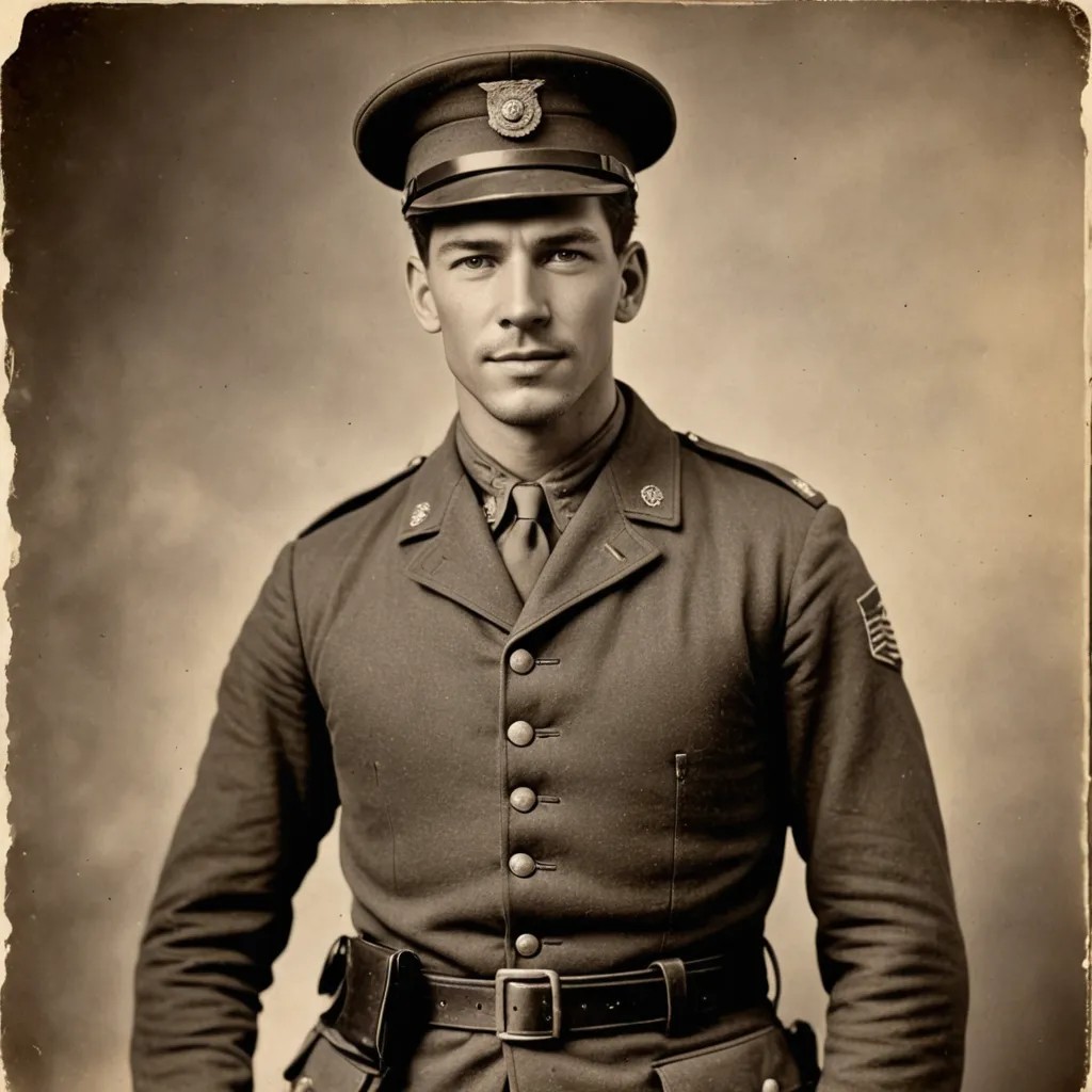 1898 American Soldier Photo Style